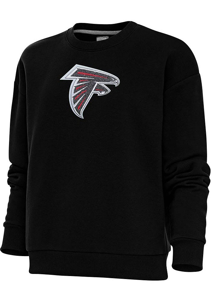 Antigua Atlanta Falcons Womens Full Front Chenille Victory Crew Sweatshirt