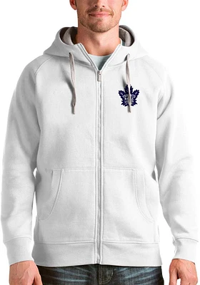 Antigua Toronto Maple Leafs Mens Victory Long Sleeve Full Zip Jacket