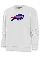 Antigua Buffalo Bills Womens Full Front Chenille Victory Crew Sweatshirt