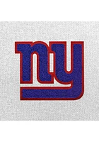 Antigua New York Giants Womens White Chenille Logo Victory Crew Sweatshirt