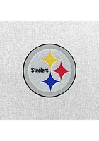 Antigua Pittsburgh Steelers Womens Full Front Chenille Victory Crew Sweatshirt