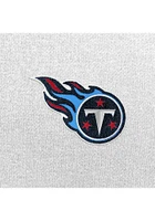 Antigua Tennessee Titans Womens White Full Front Chenille Victory Crew Sweatshirt