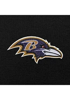 Antigua Baltimore Ravens Womens Chenille Logo Victory Hooded Sweatshirt