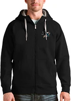 Antigua San Jose Sharks Mens Black Victory Long Sleeve Full Zip Jacket