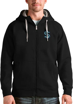 Antigua Seattle Kraken Mens Victory Long Sleeve Full Zip Jacket