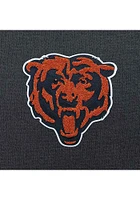 Antigua Chicago Bears Womens Charcoal Chenille Logo Victory Hooded Sweatshirt