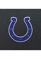 Antigua Indianapolis Colts Womens Charcoal Chenille Logo Victory Hooded Sweatshirt