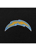 Antigua Los Angeles Chargers Womens Chenille Logo Victory Hooded Sweatshirt