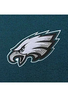 Antigua Philadelphia Eagles Womens Teal Chenille Logo Victory Hooded Sweatshirt
