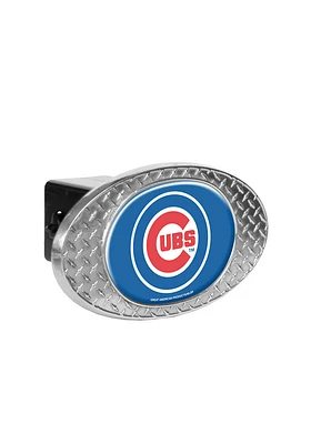 Chicago Cubs Diamond Plate Car Accessory Hitch Cover