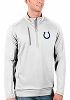 Antigua Indianapolis Colts Mens Generation Long Sleeve Qtr Zip Pullover