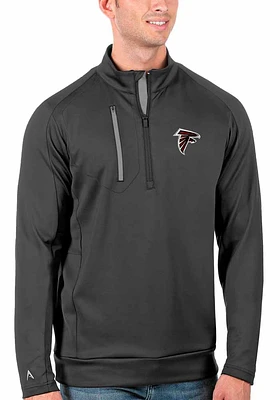 Antigua Atlanta Falcons Mens Generation Long Sleeve Qtr Zip Pullover