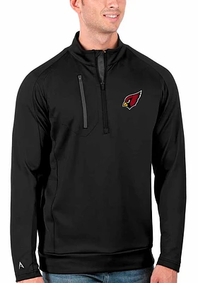 Antigua Arizona Cardinals Mens Generation Long Sleeve Qtr Zip Pullover