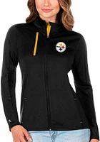 Antigua Pittsburgh Steelers Womens Generation Light Weight Jacket