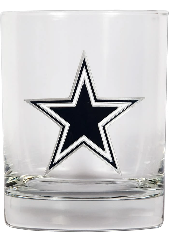 Dallas Cowboys 14oz Rock Glass - White