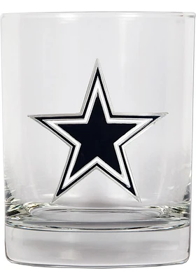 Dallas Cowboys 14oz Rock Glass - White