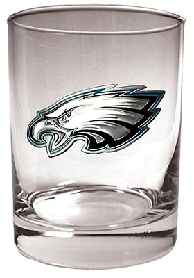 Philadelphia Eagles 14oz Rock Glass - White