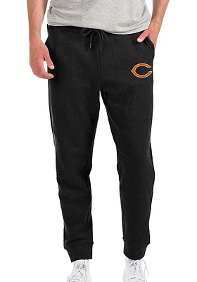 Antigua Chicago Bears Mens Black Action Sweatpants