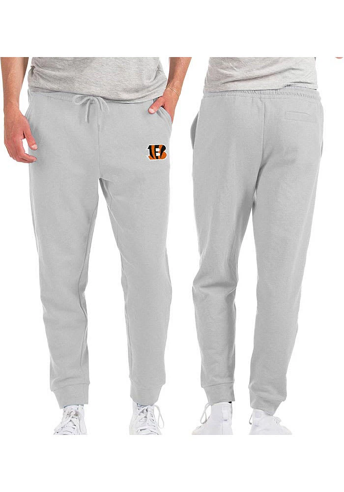 Antigua Cincinnati Bengals Mens Grey Action Sweatpants