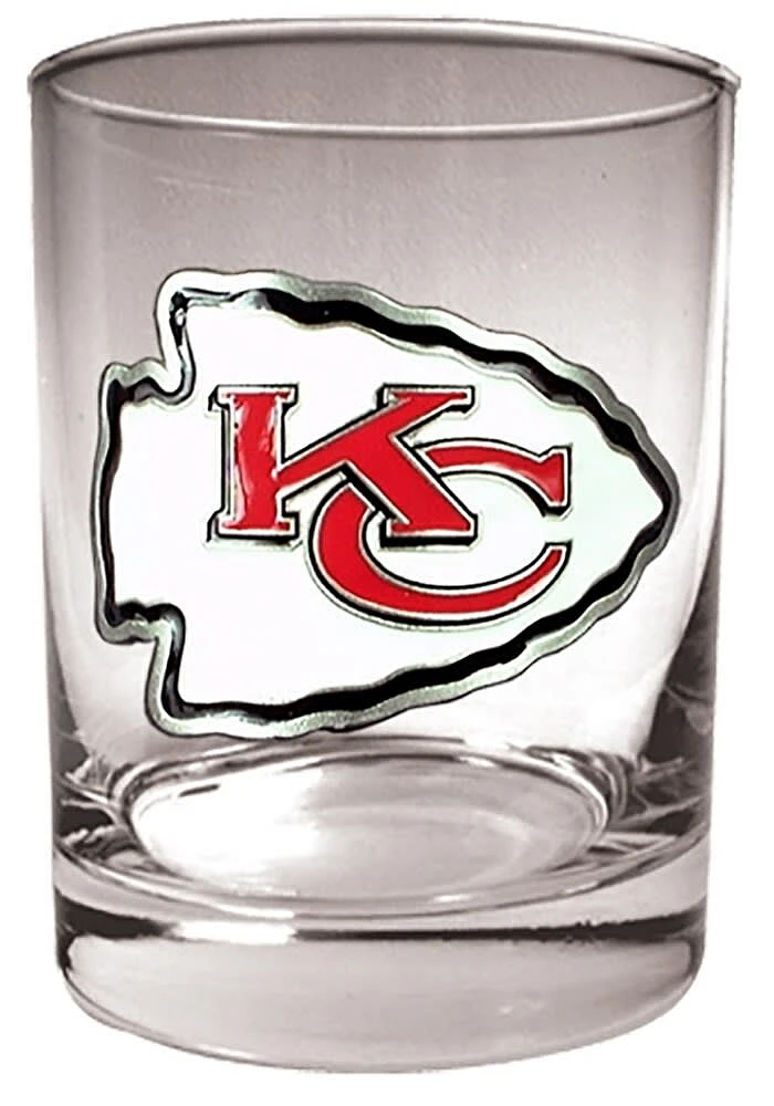 Kansas City Chiefs 14oz Rock Glass - White