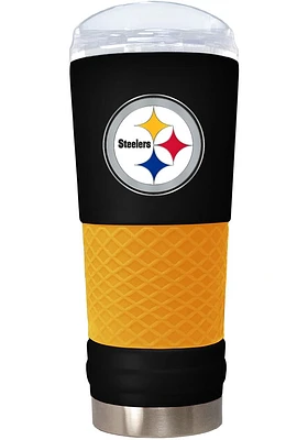 Pittsburgh Steelers 24oz Draft Stainless Steel Tumbler - Black