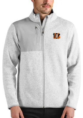 Antigua Cincinnati Bengals Mens Fortune Medium Weight Jacket