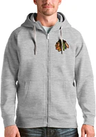 Antigua Chicago Blackhawks Mens Victory Full Long Sleeve Zip Jacket