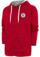 Antigua Chicago Fire Mens Victory Long Sleeve Full Zip Jacket