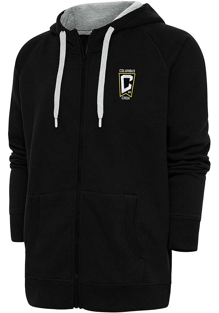 Antigua Columbus Crew Mens Victory Long Sleeve Full Zip Jacket