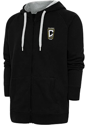 Antigua Columbus Crew Mens Victory Long Sleeve Full Zip Jacket