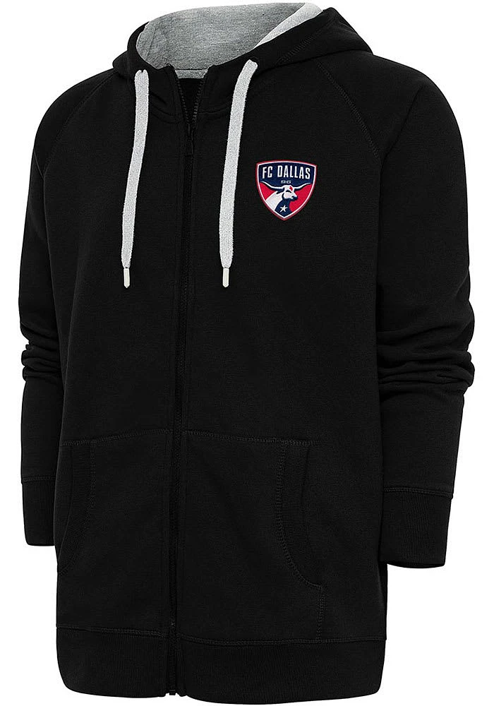 Antigua FC Dallas Mens Victory Long Sleeve Full Zip Jacket
