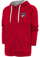 Antigua FC Dallas Mens Victory Long Sleeve Full Zip Jacket