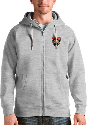 Antigua Florida Panthers Mens Victory Long Sleeve Full Zip Jacket