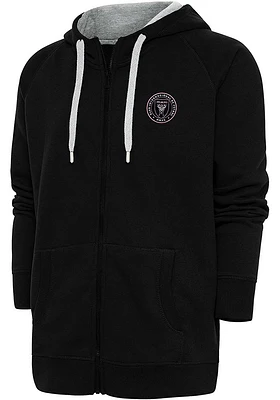 Antigua Inter Miami CF Mens Victory Long Sleeve Full Zip Jacket