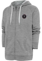 Antigua Inter Miami CF Mens Victory Long Sleeve Full Zip Jacket