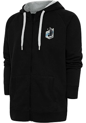 Antigua Minnesota United FC Mens Victory Long Sleeve Full Zip Jacket