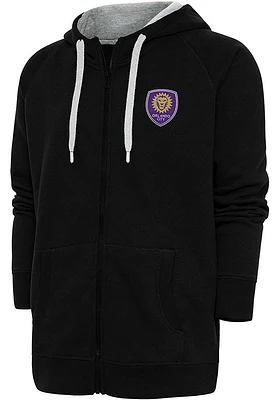 Antigua Orlando City SC Mens Victory Long Sleeve Full Zip Jacket