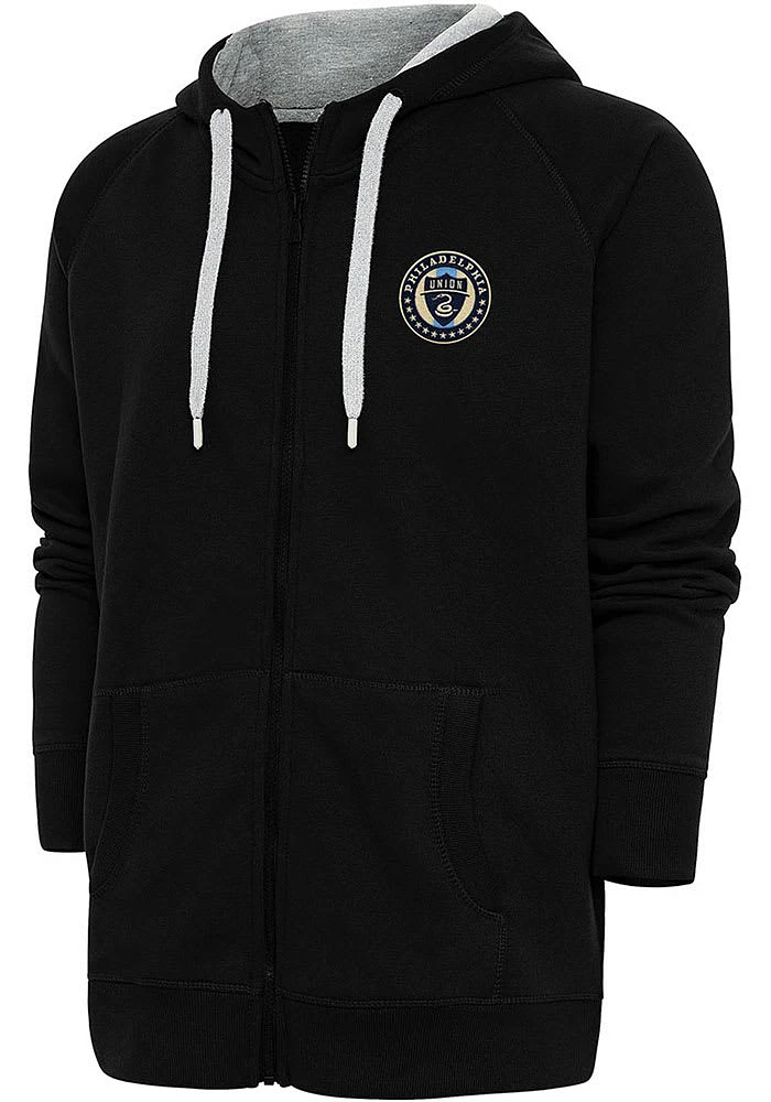 Antigua Philadelphia Union Mens Victory Long Sleeve Full Zip Jacket