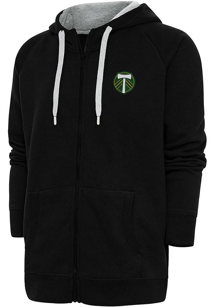 Antigua Portland Timbers Mens Victory Long Sleeve Full Zip Jacket
