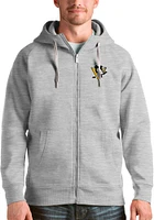 Antigua Pittsburgh Penguins Mens Victory Long Sleeve Full Zip Jacket