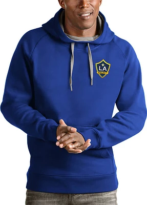 Antigua LA Galaxy Mens Blue Victory Long Sleeve Hoodie