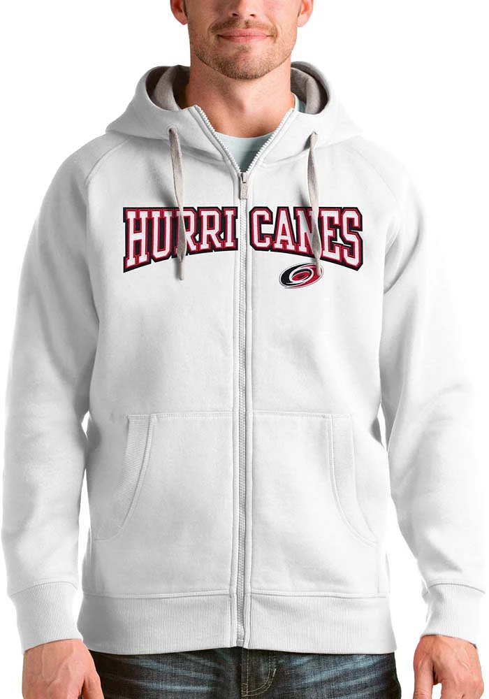 Antigua Carolina Hurricanes Mens Split Victory Long Sleeve Full Zip Jacket