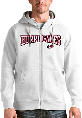 Antigua Carolina Hurricanes Mens Split Victory Long Sleeve Full Zip Jacket