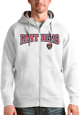 Antigua Florida Panthers Mens Split Victory Long Sleeve Full Zip Jacket