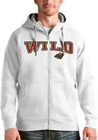 Antigua Minnesota Wild Mens Split Victory Long Sleeve Full Zip Jacket