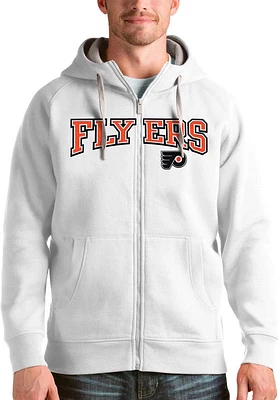 Antigua Philadelphia Flyers Mens Split Victory Long Sleeve Full Zip Jacket