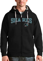 Antigua San Jose Sharks Mens Split Victory Long Sleeve Full Zip Jacket