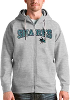 Antigua San Jose Sharks Mens Split Victory Long Sleeve Full Zip Jacket