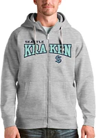 Antigua Seattle Kraken Mens Split Victory Long Sleeve Full Zip Jacket