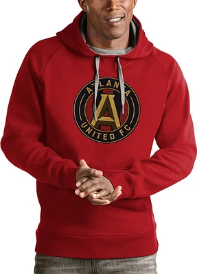 Antigua Atlanta United FC Mens Full Front Victory Long Sleeve Hoodie